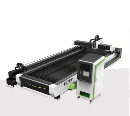 Plate and tube integrated laser cutting machine