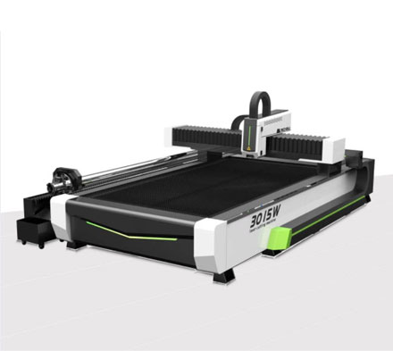 Plate and tube integrated laser cutting machine